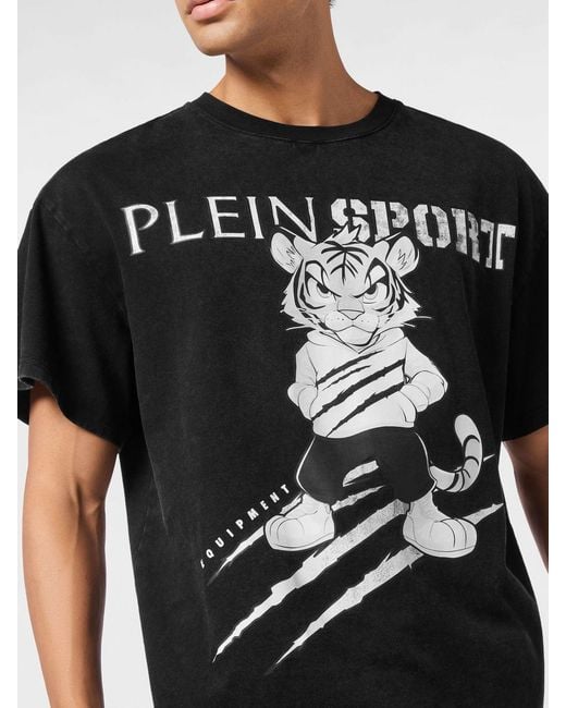 Philipp Plein Black T-Shirt for men