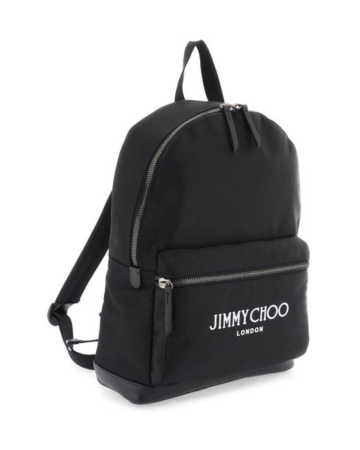 Jimmy Choo Black Backpack for men
