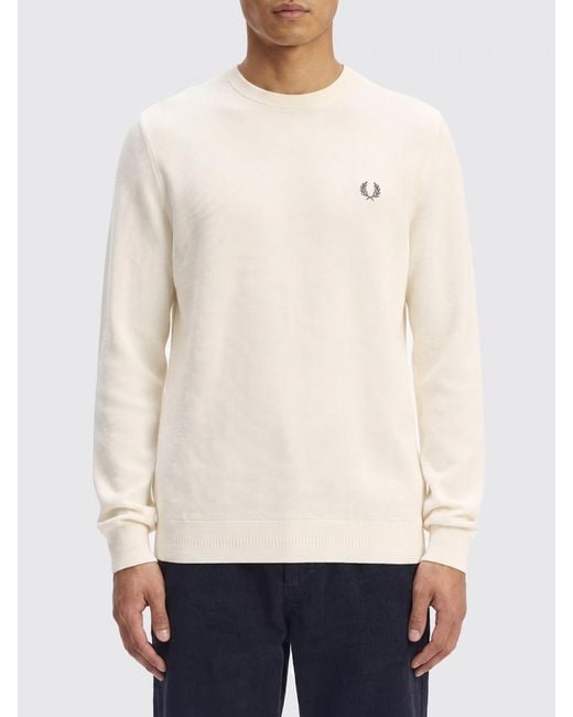 Fred Perry Natural Sweater for men