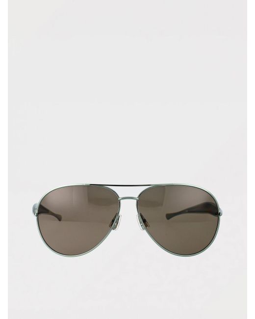 Bottega Veneta Metallic Sardine Aviator Metal Sunglasses for men