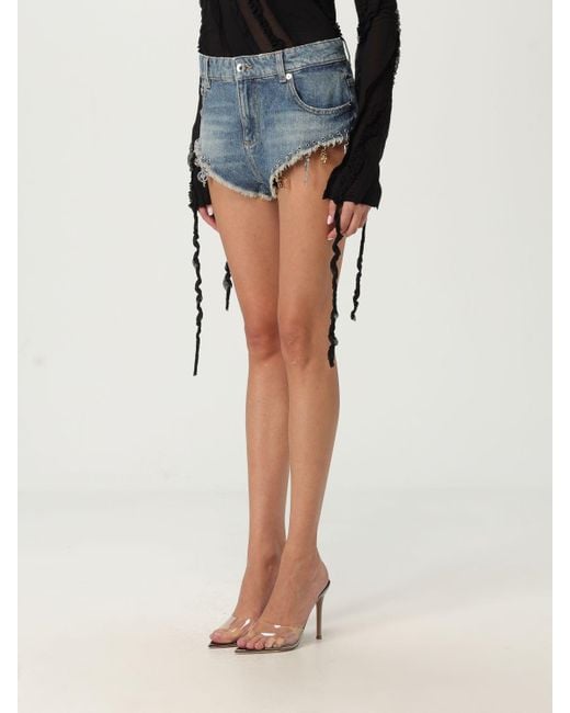 Short Femme Blumarine en coloris Blue