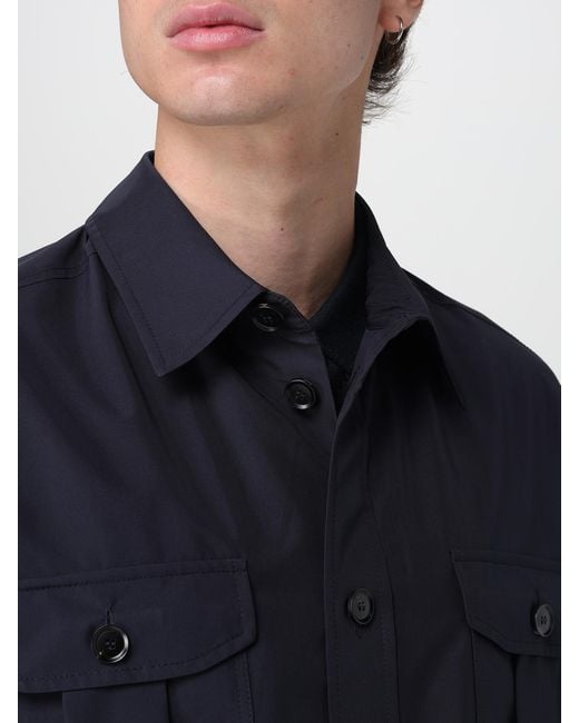 Brioni Blue Coat for men