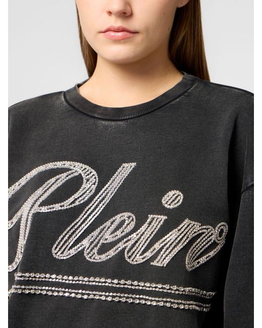 Philipp Plein Black Sweatshirt