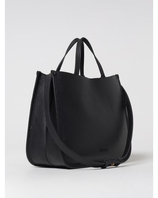 Borsa A Mano Con Monogramma di Liu Jo in Black