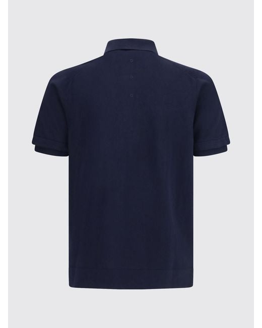 Premiata Blue Polo Shirt for men