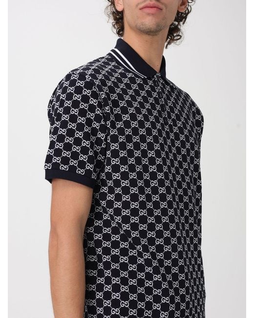 Gucci Black Polo Shirt for men