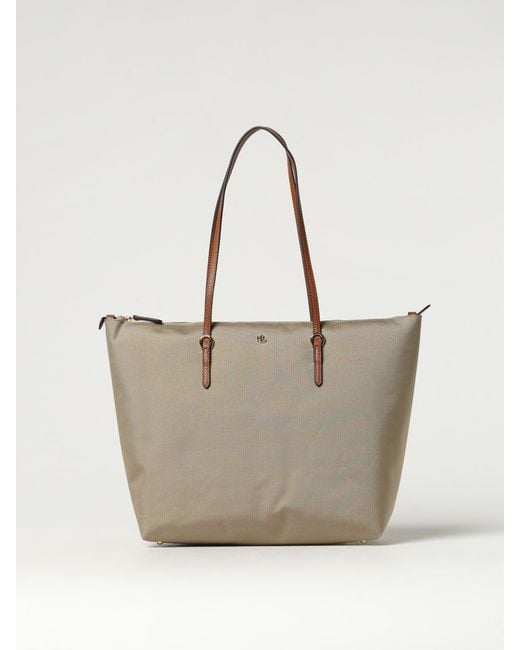 Ralph Lauren Natural Keaton Nylon Bag