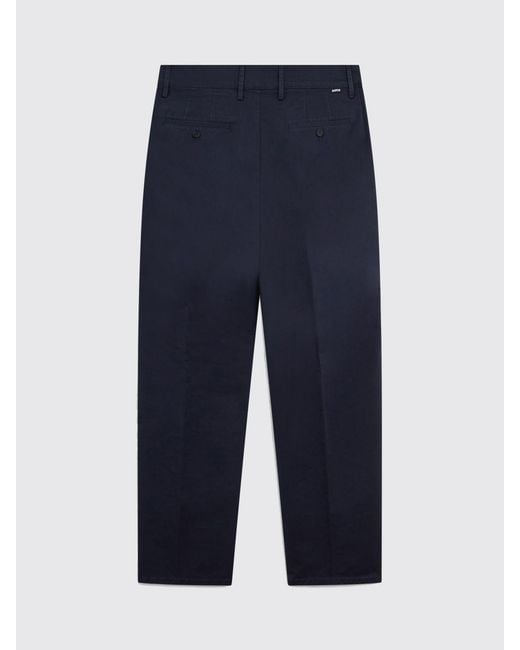 Aspesi Blue Chino Trousers for men
