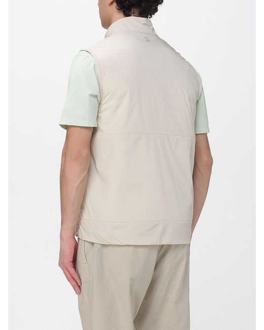 DUNO Gray Arlo Mirto Technical Fabric Vest for men