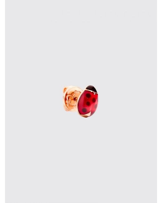 Dodo Red Ladybug Earring