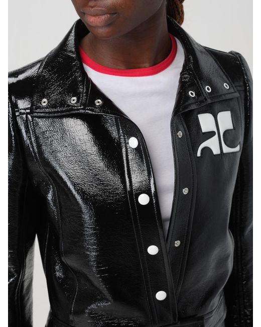 Courreges Black Jacket Courrèges