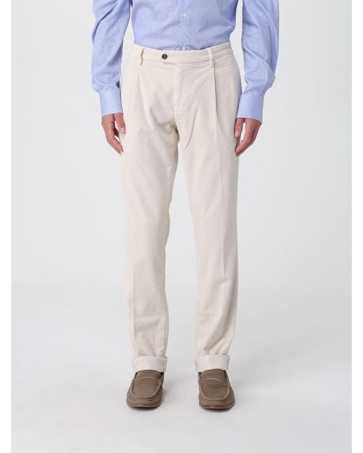 Mason's White Trousers for men