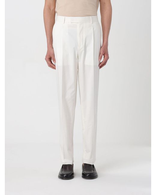 Zegna White Pants for men