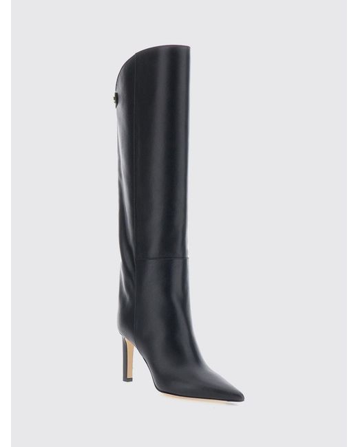 Jimmy Choo Black Flat Ankle Boot