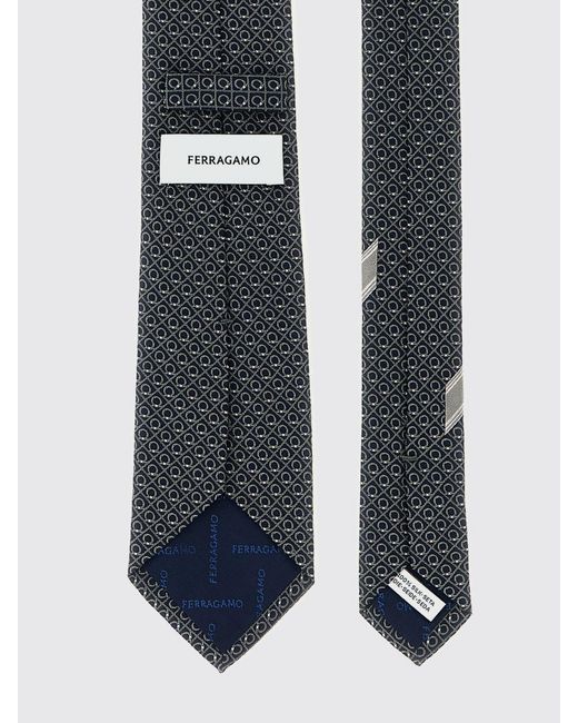 Cravatta di Ferragamo in White da Uomo
