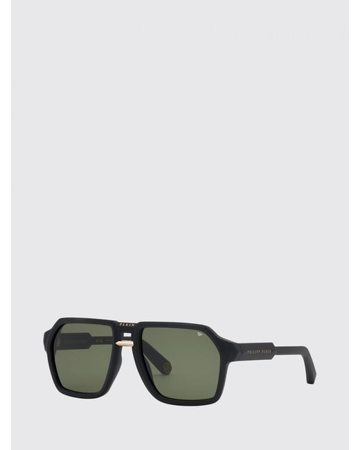 Philipp Plein Gray Acetate Sunglasses for men