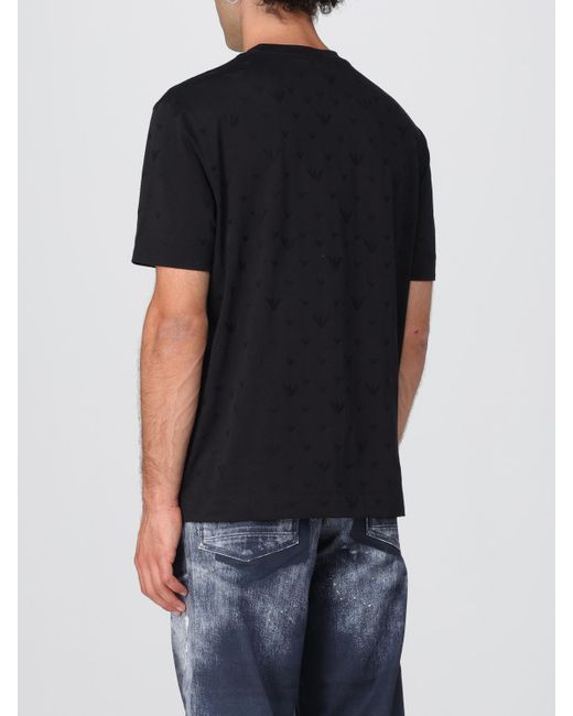 Emporio Armani Black T-Shirt for men