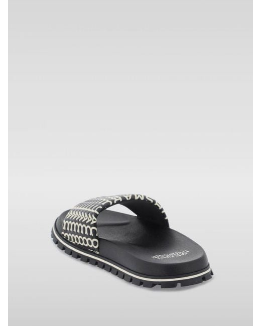 Marc Jacobs Gray Flat Sandals