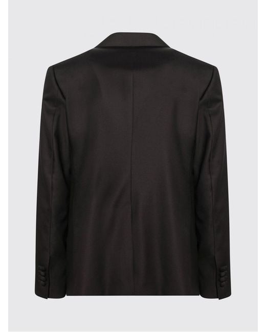 Dolce & Gabbana Black Dolce &Amp Gabbana Virgin Wool Blazer for men