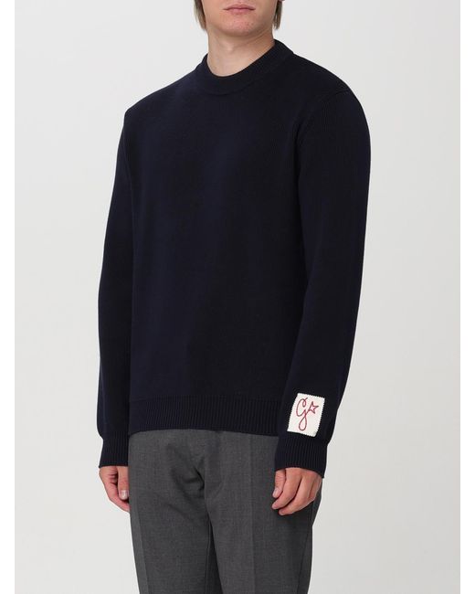 Golden Goose Deluxe Brand Blue Sweater for men
