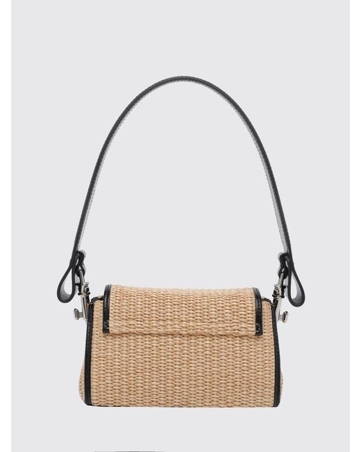 Vivienne Westwood Natural Medium Hazel Orb Shoulder Bag