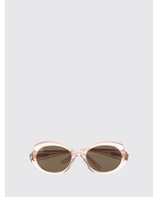 Loewe Pink Acetate Cat-Eye Sunglasses With Lettering Logo