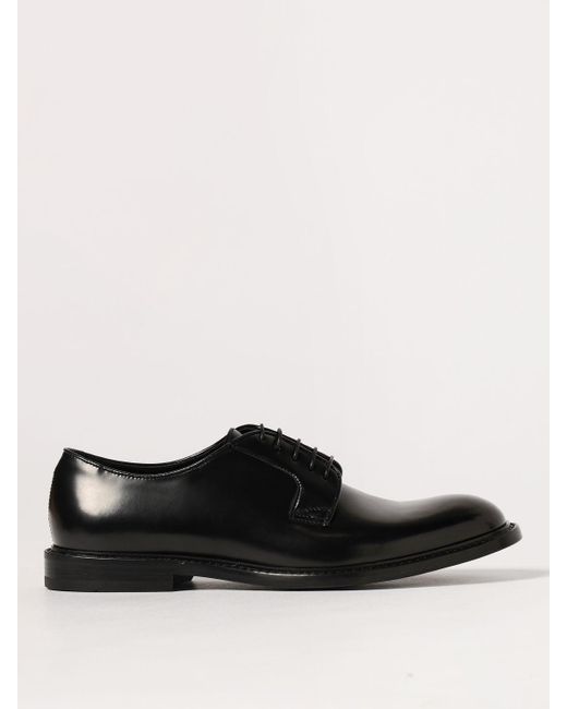 Derby di Doucal's in Black da Uomo
