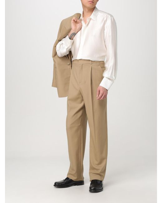 Saint Laurent White Casual Shirts for men