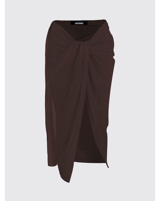 Jacquemus Brown Skirt