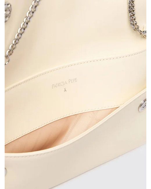 Patrizia Pepe Natural Leather Clutch