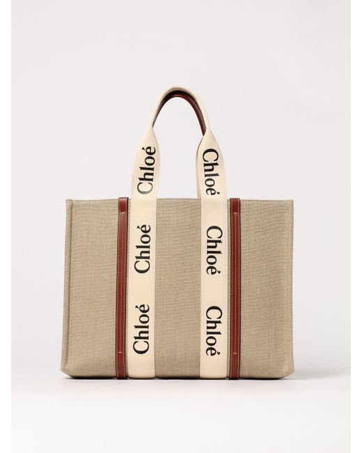 Chloé Natural Handtasche Damen