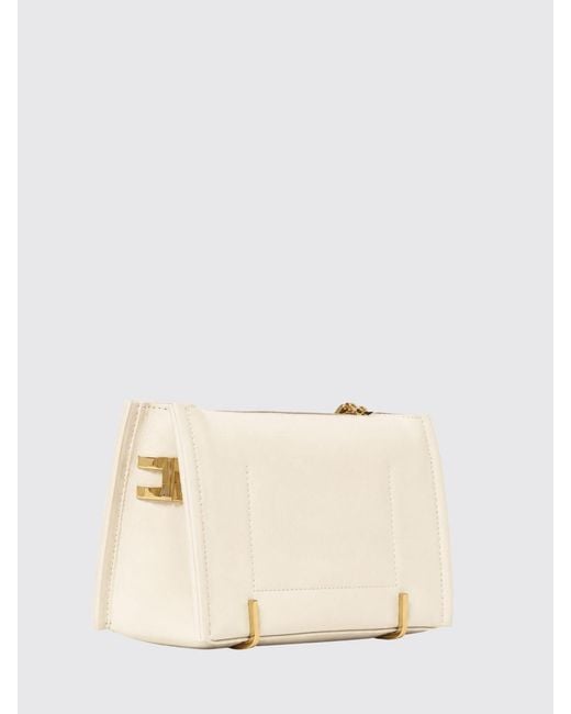 Elisabetta Franchi Natural Leather Pouch
