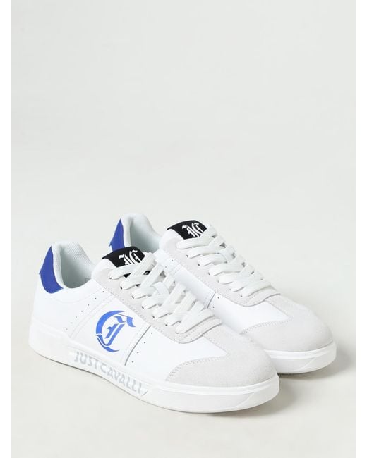 Just Cavalli Blue Trainers for men