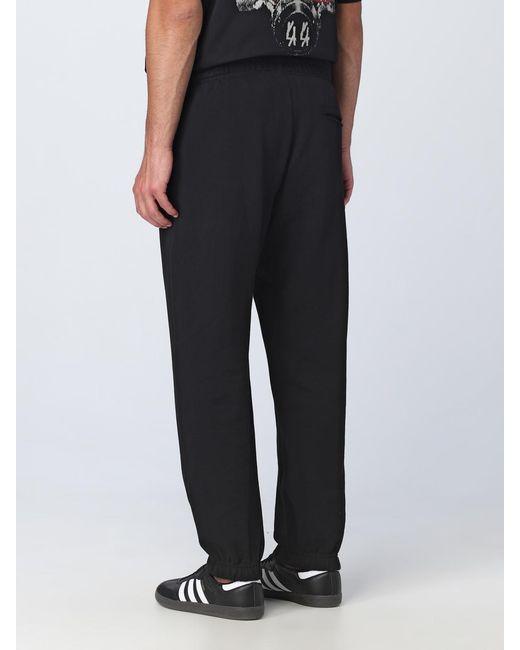 44 Label Group Black Trousers for men