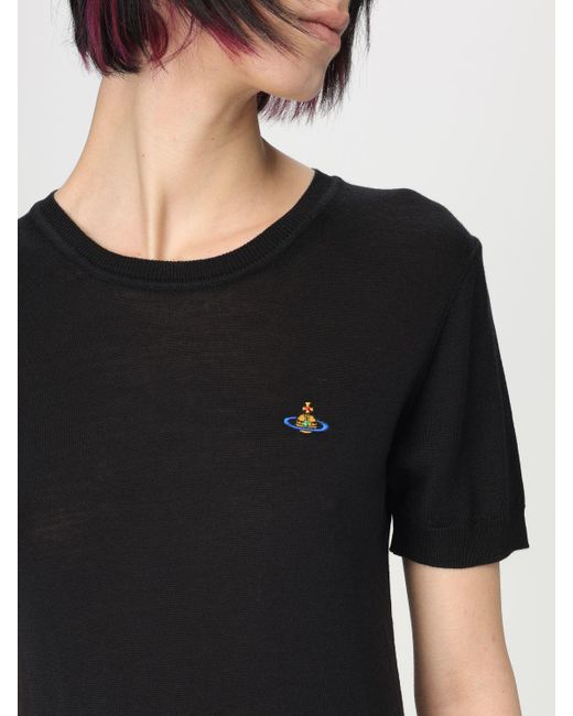 Top Mujer Vivienne Westwood de color Black