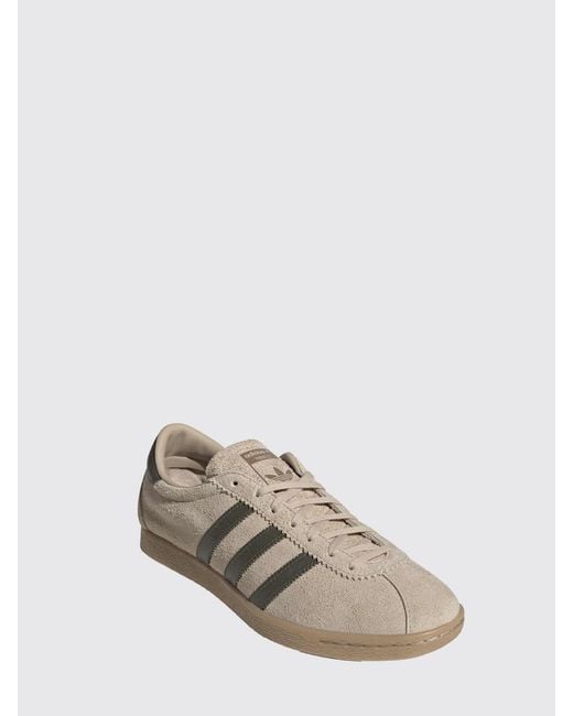 Adidas Originals Natural Suede Tobacco Sneakers for men