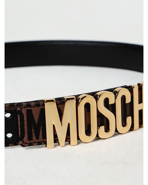 Moschino Couture Gray Belt for men