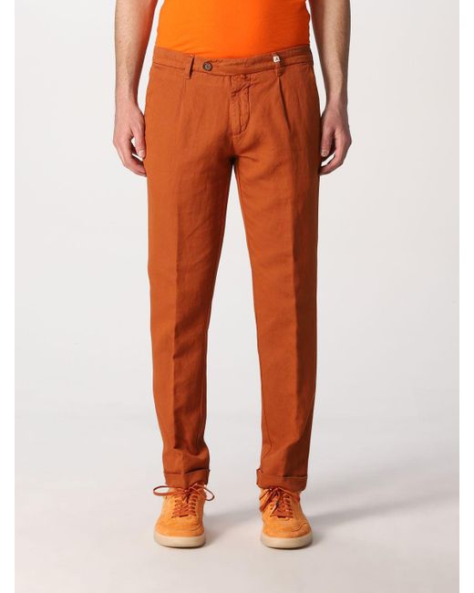 Pantalón Myths de hombre de color Orange
