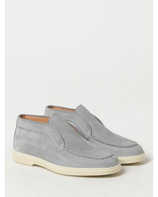 Santoni Gray Schuhe