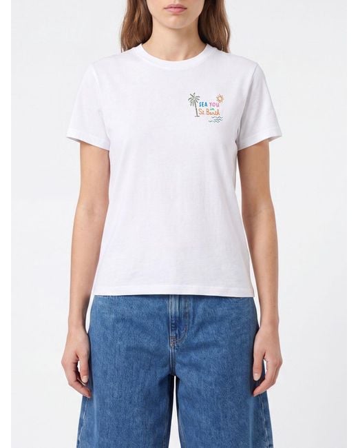 Mc2 Saint Barth White T-Shirt