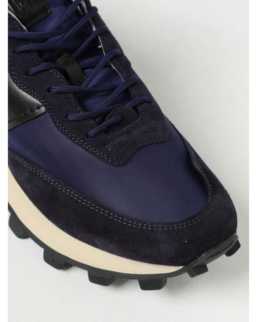 Sneakers in pelle e nylon di Tod's in Blue da Uomo