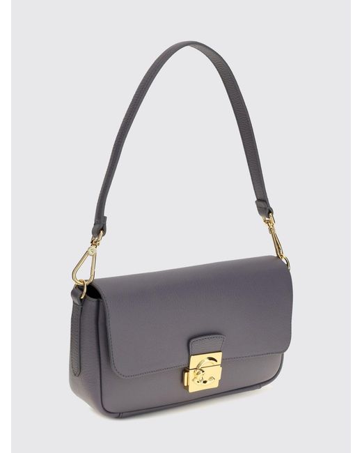 Coccinelle Gray Shoulder Bag