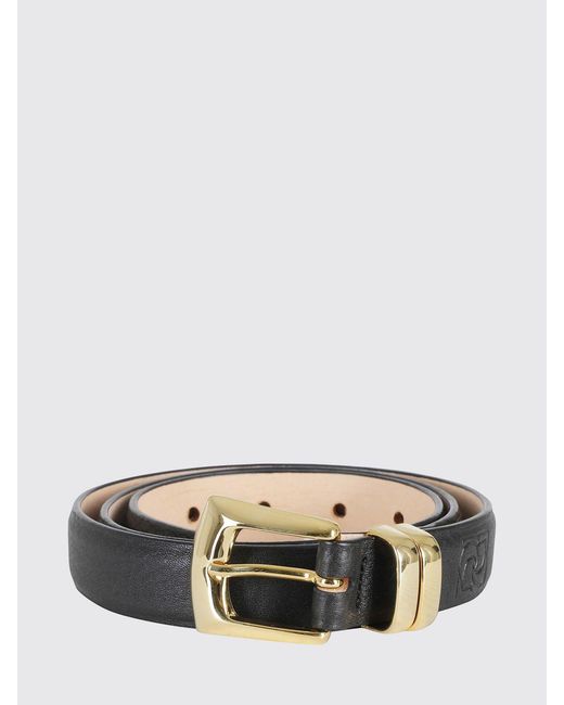 Magda Butrym Gray Natural Grain Leather Belt