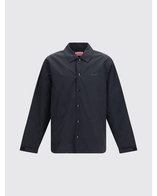 Giacca A Camicia di KENZO in Blue da Uomo