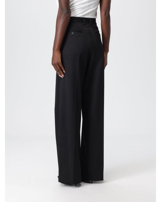 Pantalone di MM6 by Maison Martin Margiela in Black