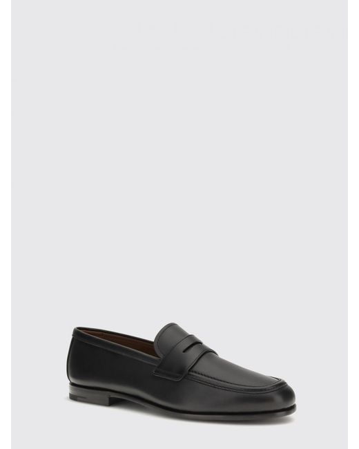 Church's White Leather Loafers for men