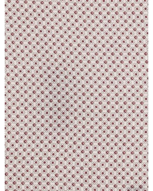 Brunello Cucinelli White Silk Pouch for men