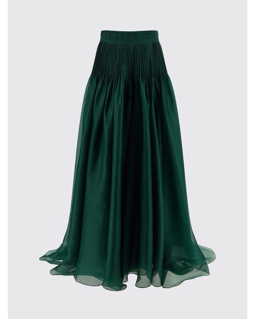 Carolina Herrera Green Skirt