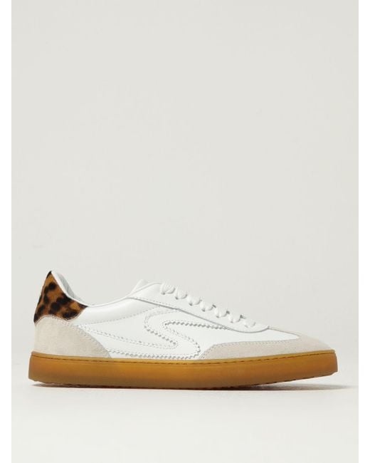 Stuart Weitzman Natural Sneakers
