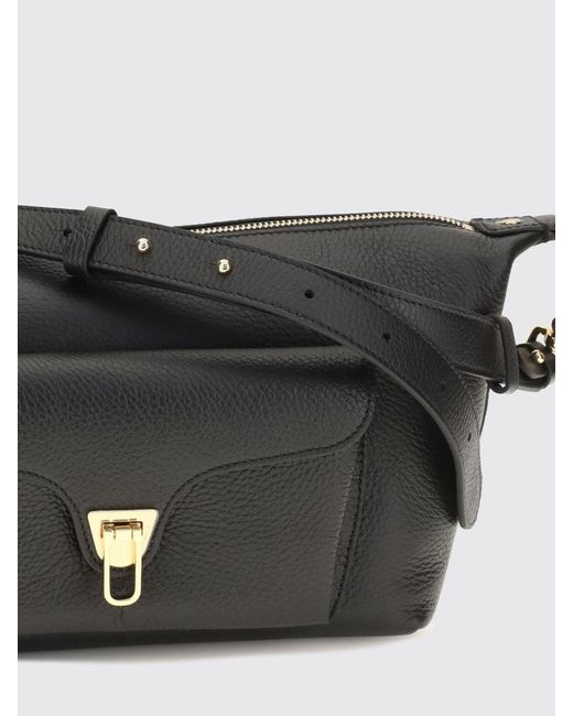 Coccinelle Gray Shoulder Bag